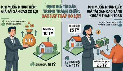 ĐỊNH GIÁ TÀI SẢN: KHI NÀO NÊN GIÁ CAO, KHI NÀO NÊN GIÁ THẤP?
