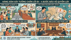 HÀNG XÓM XÂY TƯỜNG CHẮN LỐI ĐI – PHẢI LÀM GÌ ĐỂ BẢO VỆ QUYỀN LỢI?